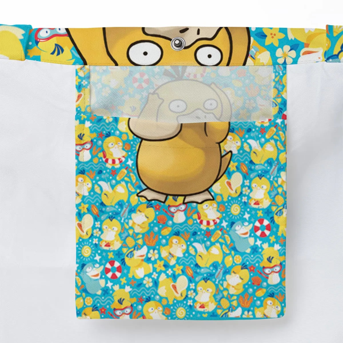 Psyduck Power Pokemon Large Tote Bag