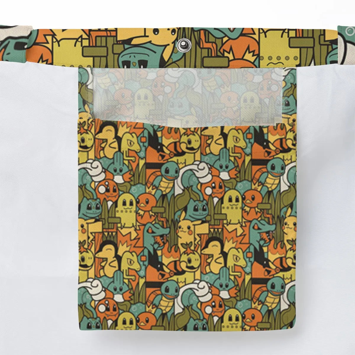 Power Starter Colors Pokemon Large Tote Bag