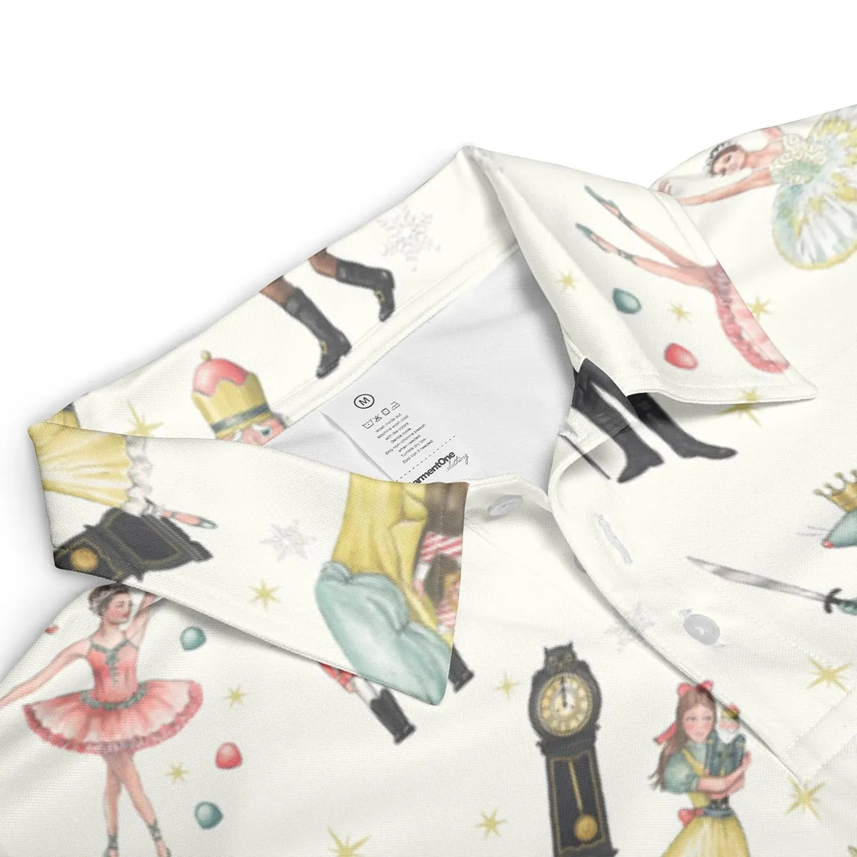Plum Fairy for Holiday The Nutcracker AOP Men/Women Polo Shirt