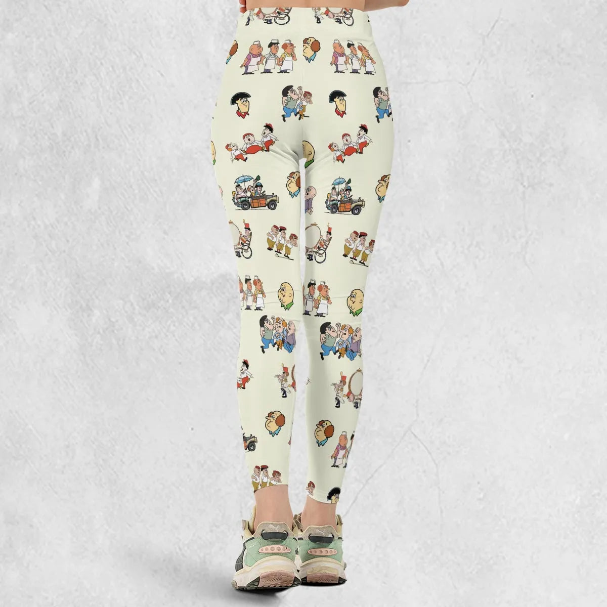 Three Stooges Cartoon 1965 Legging