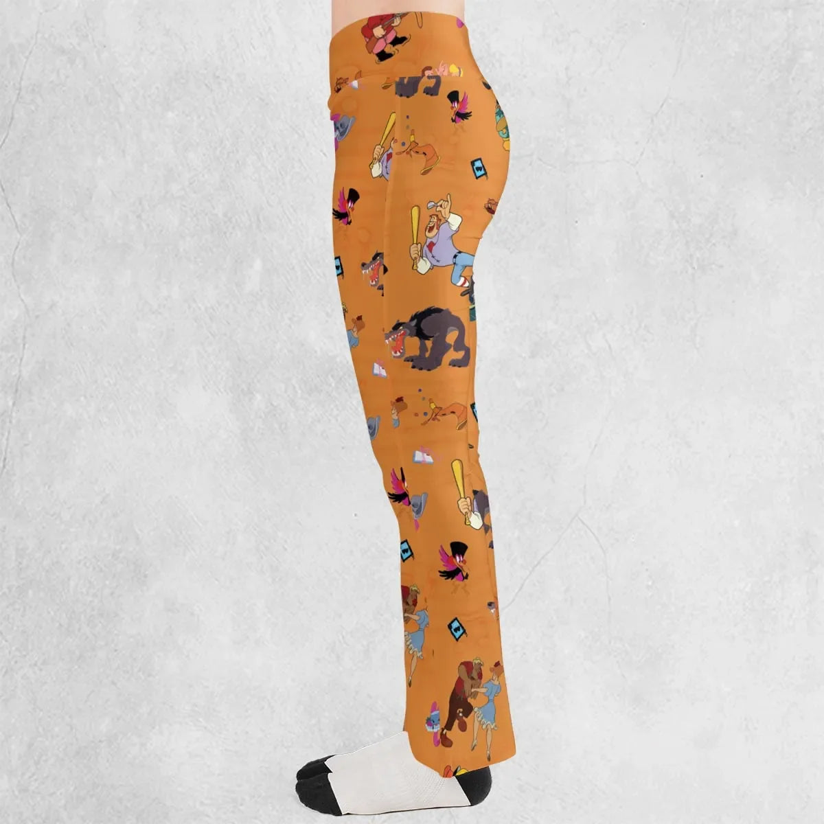 Make Mine Music Characters Flare Leggings