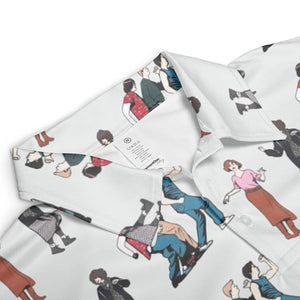 The Breakfast Club Characters Pattern AOP Men/Women Polo Shirt