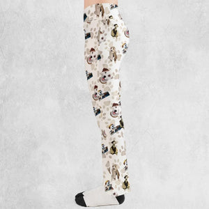 Bookish Wardrobe Wishbone Flare Leggings