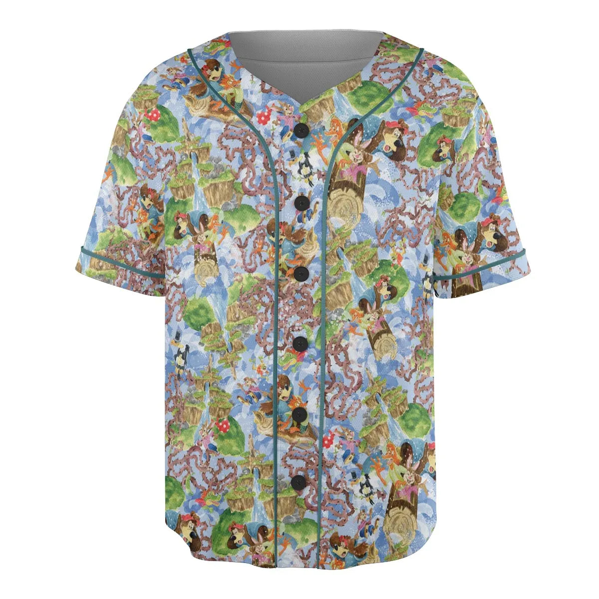 Magic Kingdom Splash Mountain Unisex Baseball Jersey