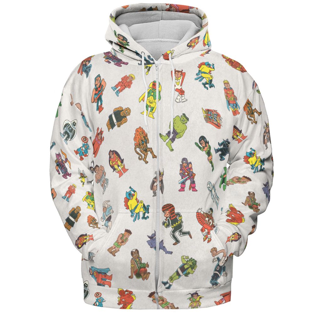 All-over Print Hoodie - YLGV8DLH -  - 3