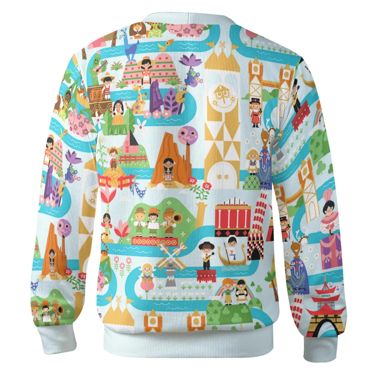 It's Small World Map Cardigan
