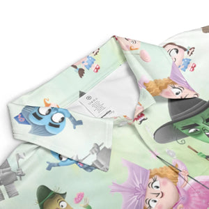 Glinda and Elphaba Meet and Greet AOP Men/Women Polo Shirt