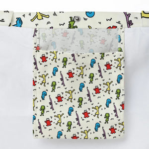 Emotions Pop Inside Out Haring Large Tote Bag