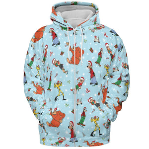 All-over Print Hoodie - CCAD5J82 -  - 3