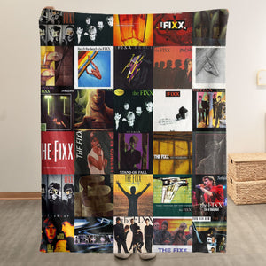 The Fixx Sherpa Blanket A Retro-New Wave Tribute for True Fans