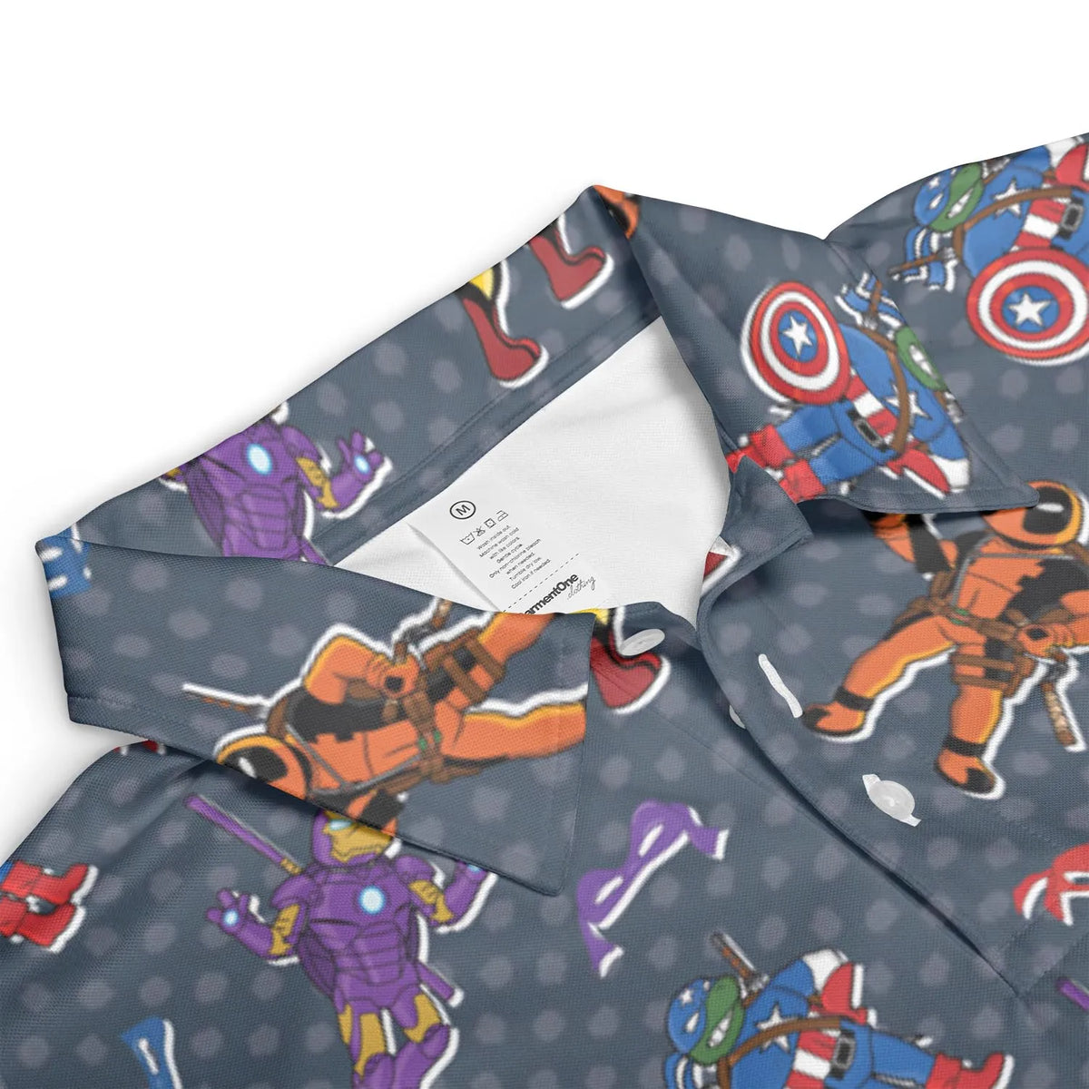 Super Turtles TMNT AOP Men/Women Polo Shirt
