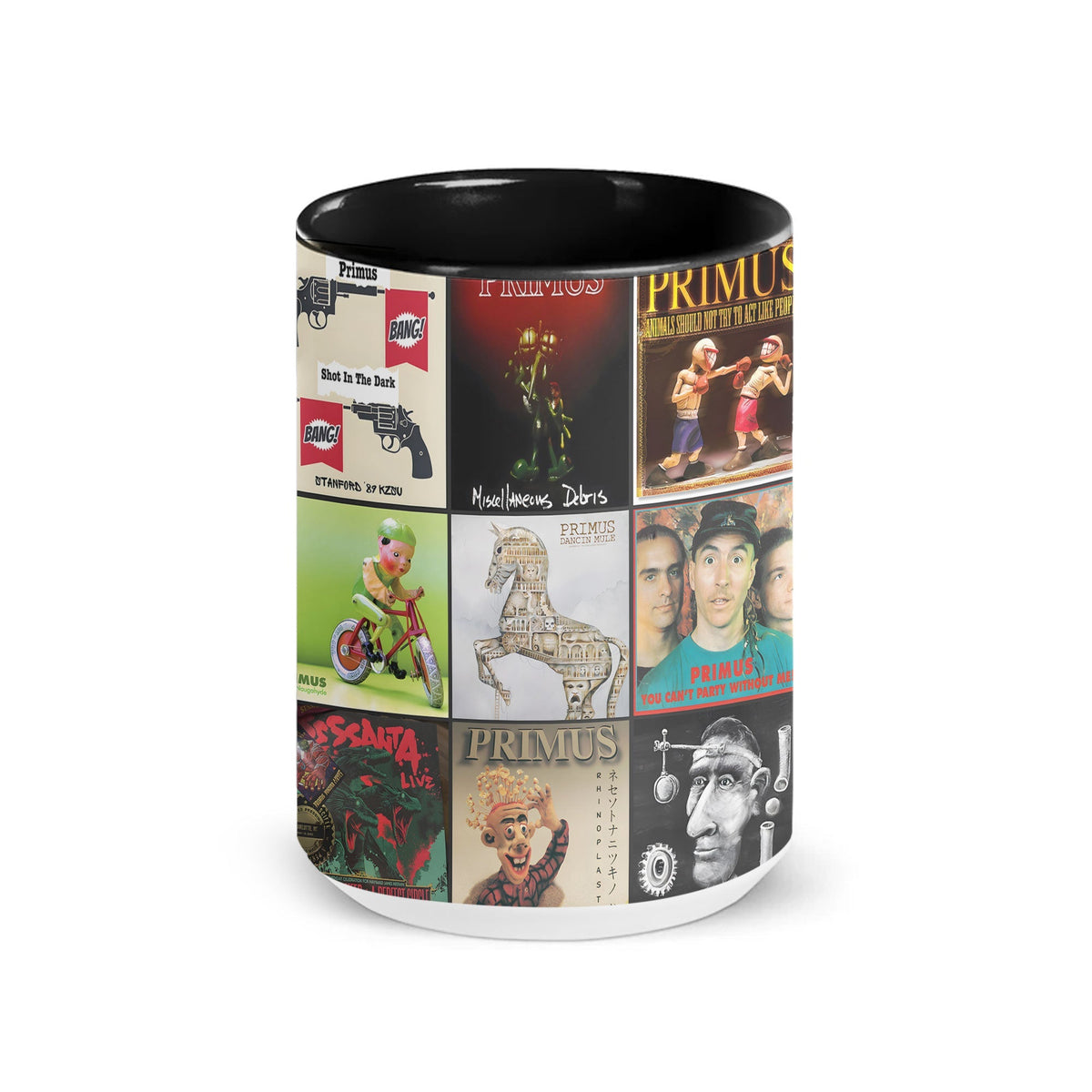 PRIMUS Accent Mug Classic Album Cover Collage Gift