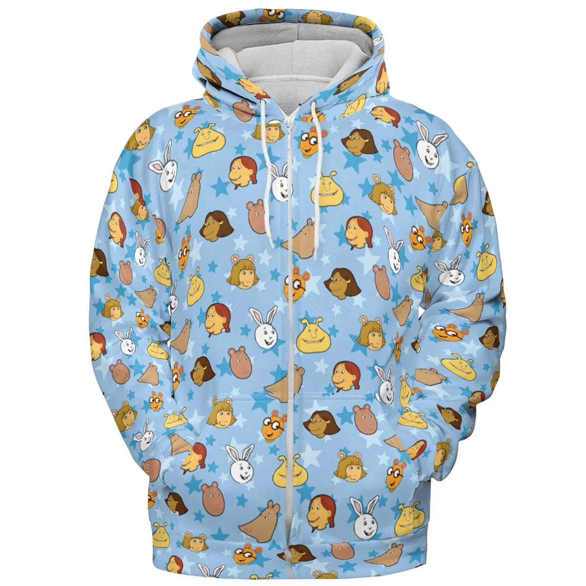 Arthur Characters All-over Print Hoodie