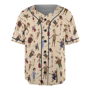 A Christmas Story Characters Unisex Baseball Jersey
