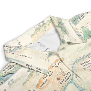 Hundred Acre Wood Map AOP Men/Women Polo Shirt