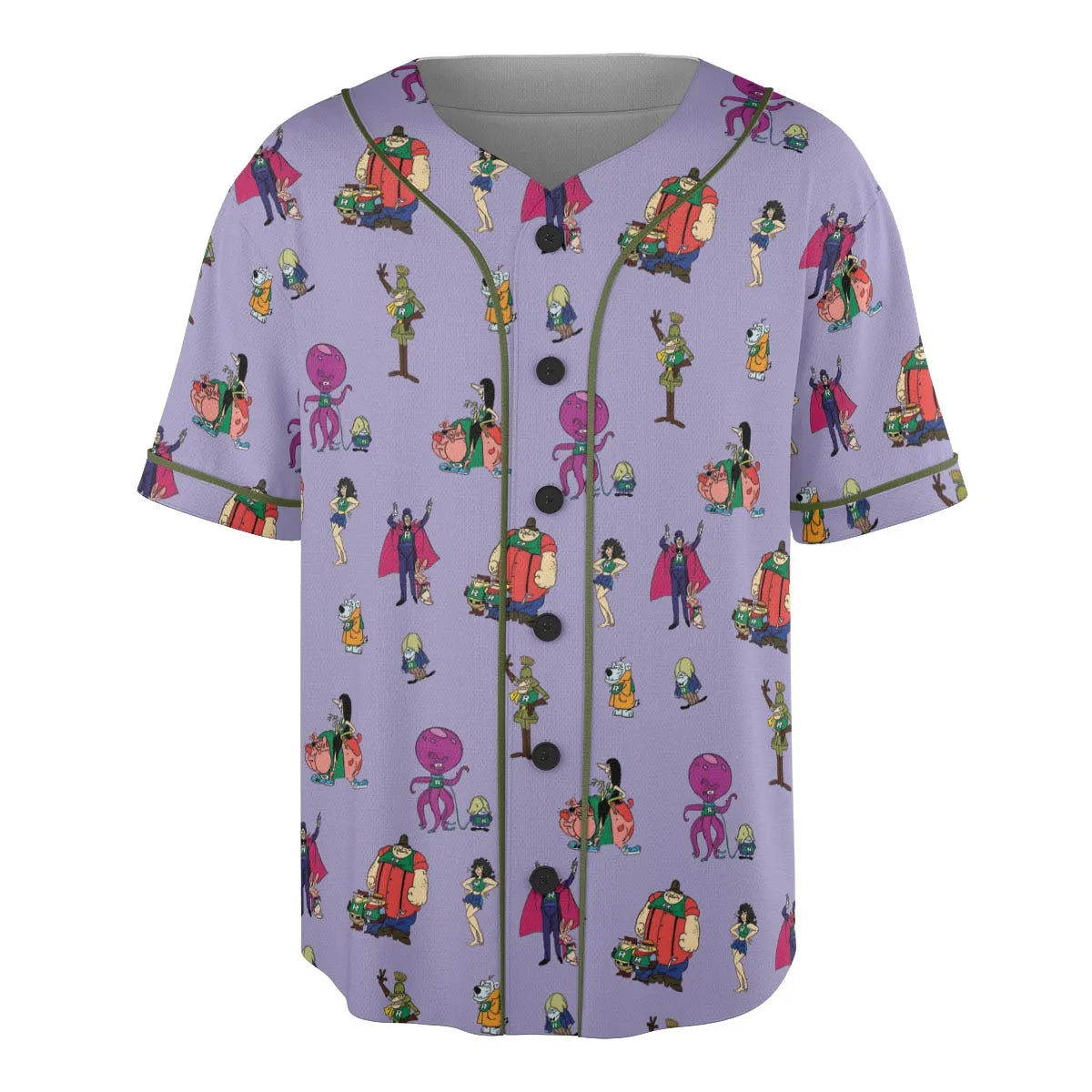 Really Rotten Scooby's All-Star Laff-A-Lympics Unisex Baseball Jersey