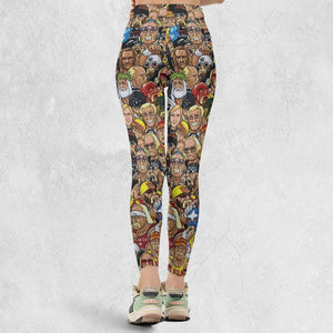 Classic Wrestlers Legging