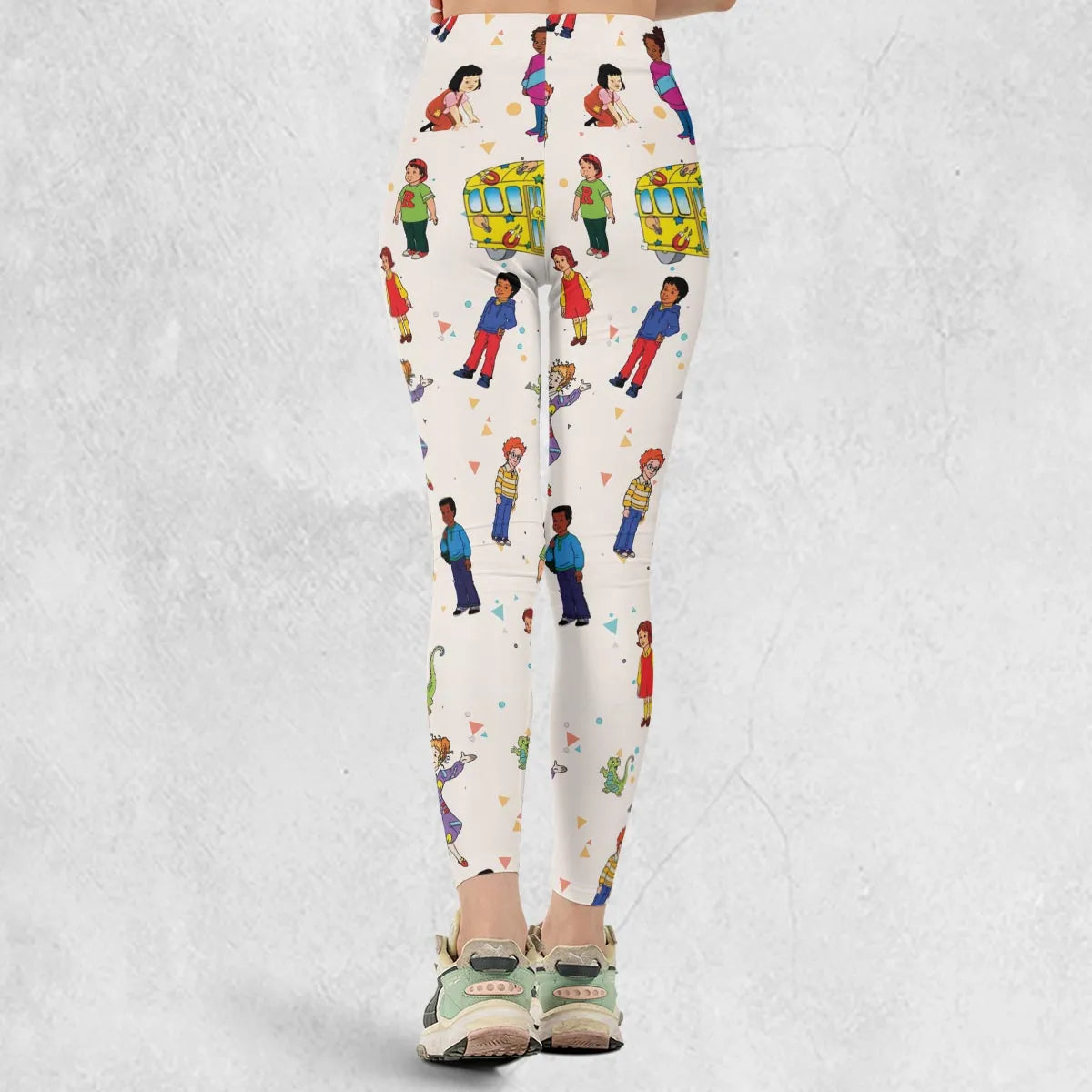 The Magic School Bus Characters Legging