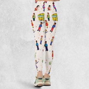 The Magic School Bus Characters Legging
