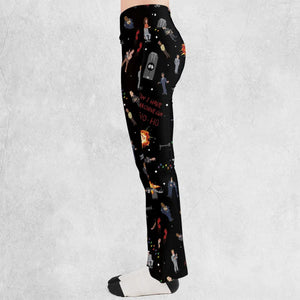 Die Hard Is My Favorite Christmas Movie Flare Leggings
