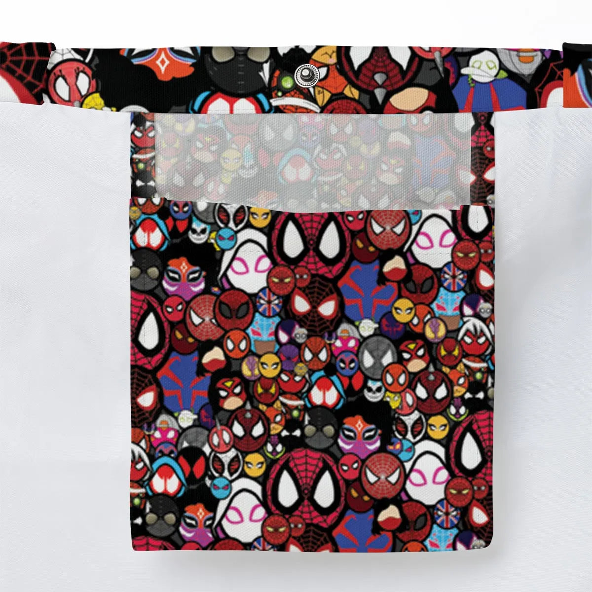 Spide-Mania Spider-Verse Large Tote Bag