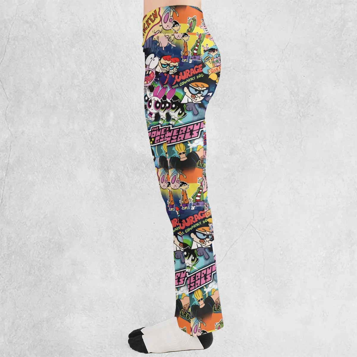 Cartoon Craze Flare Leggings