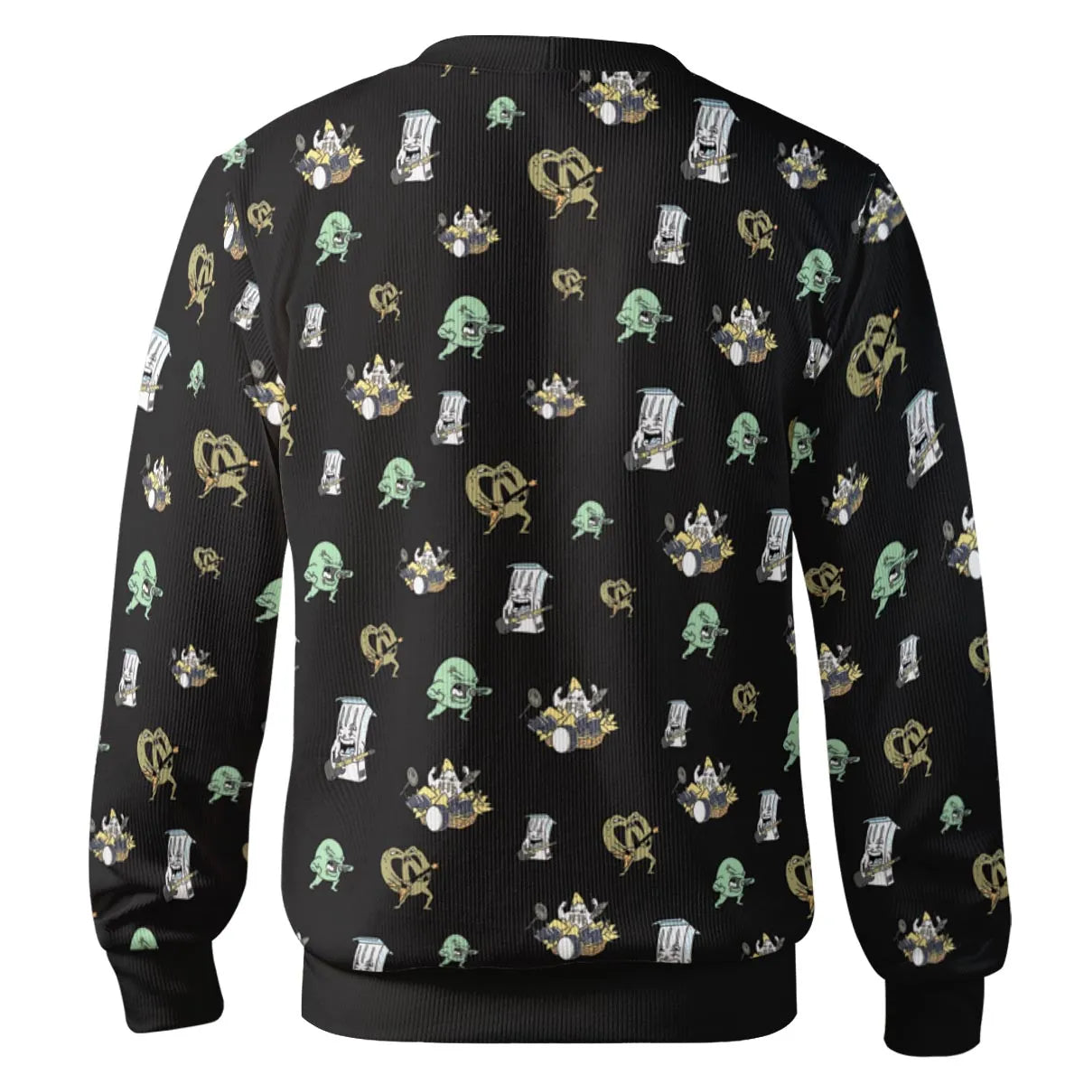 Aqua Teen Hunger Force Pattern Cardigan