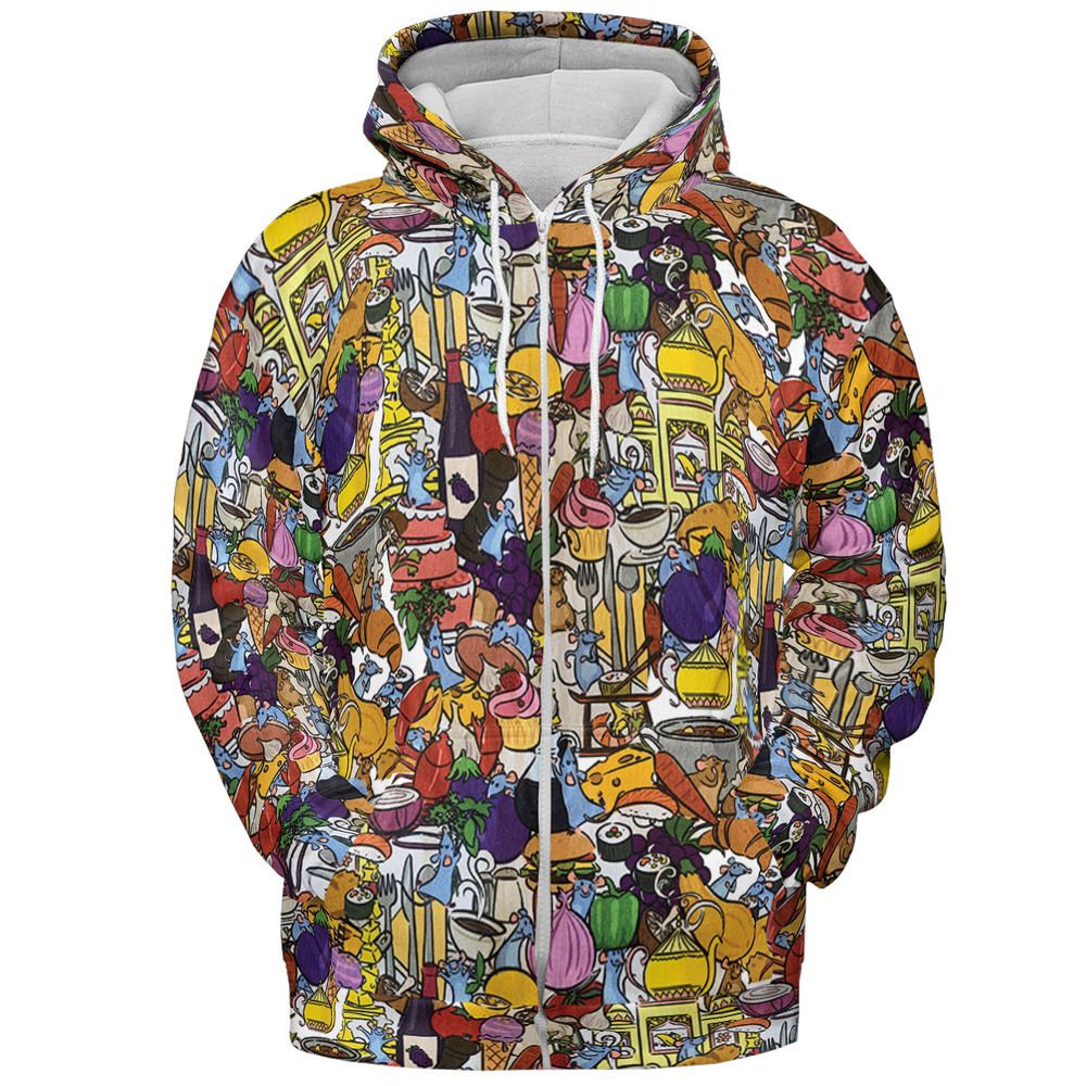 All-over Print Hoodie - D9CEJCGY -  - 3