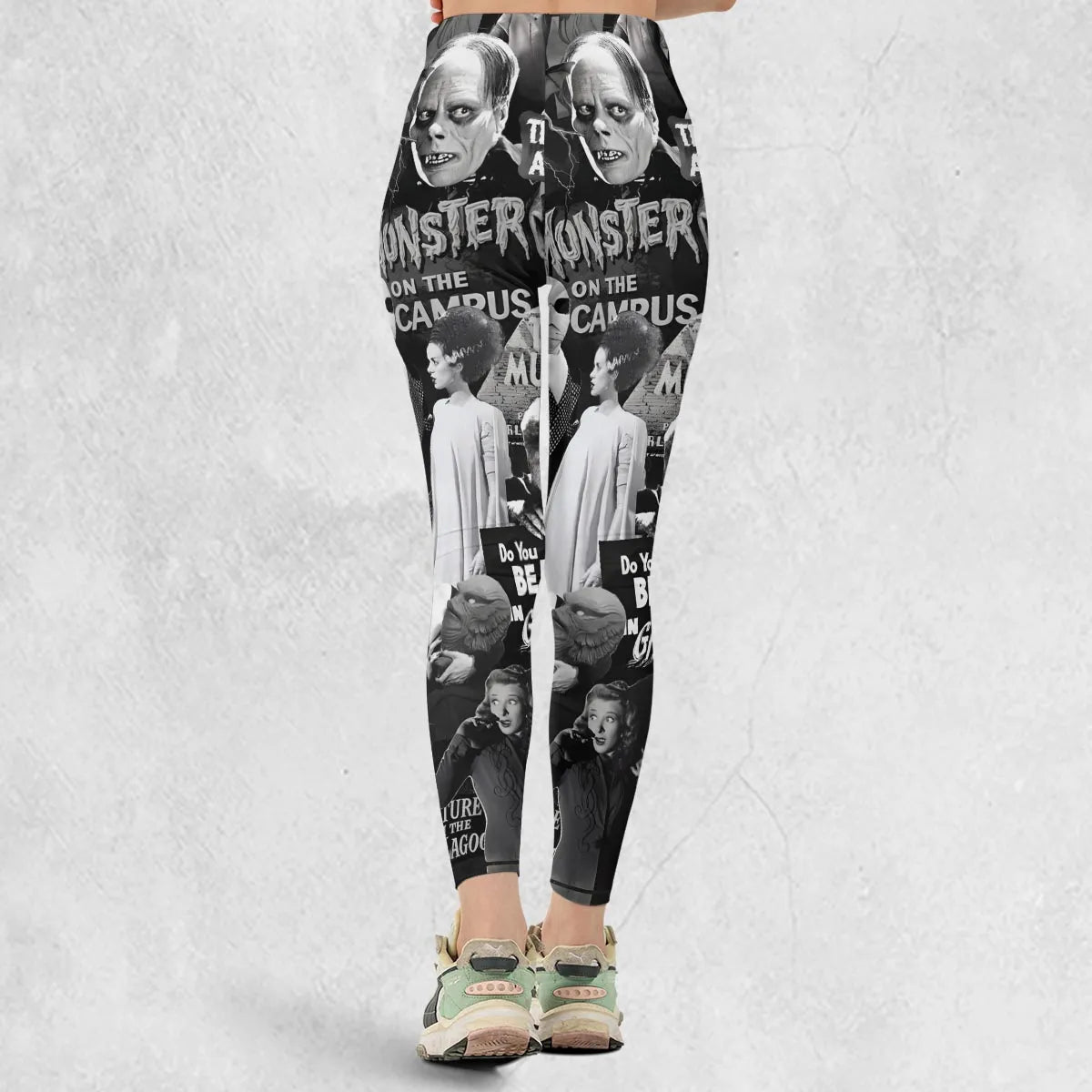 Universal Monsters Pattern Legging