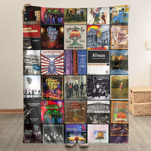 Allman Brothers Band Sherpa Blanket A Warm Southern Rock Tribute