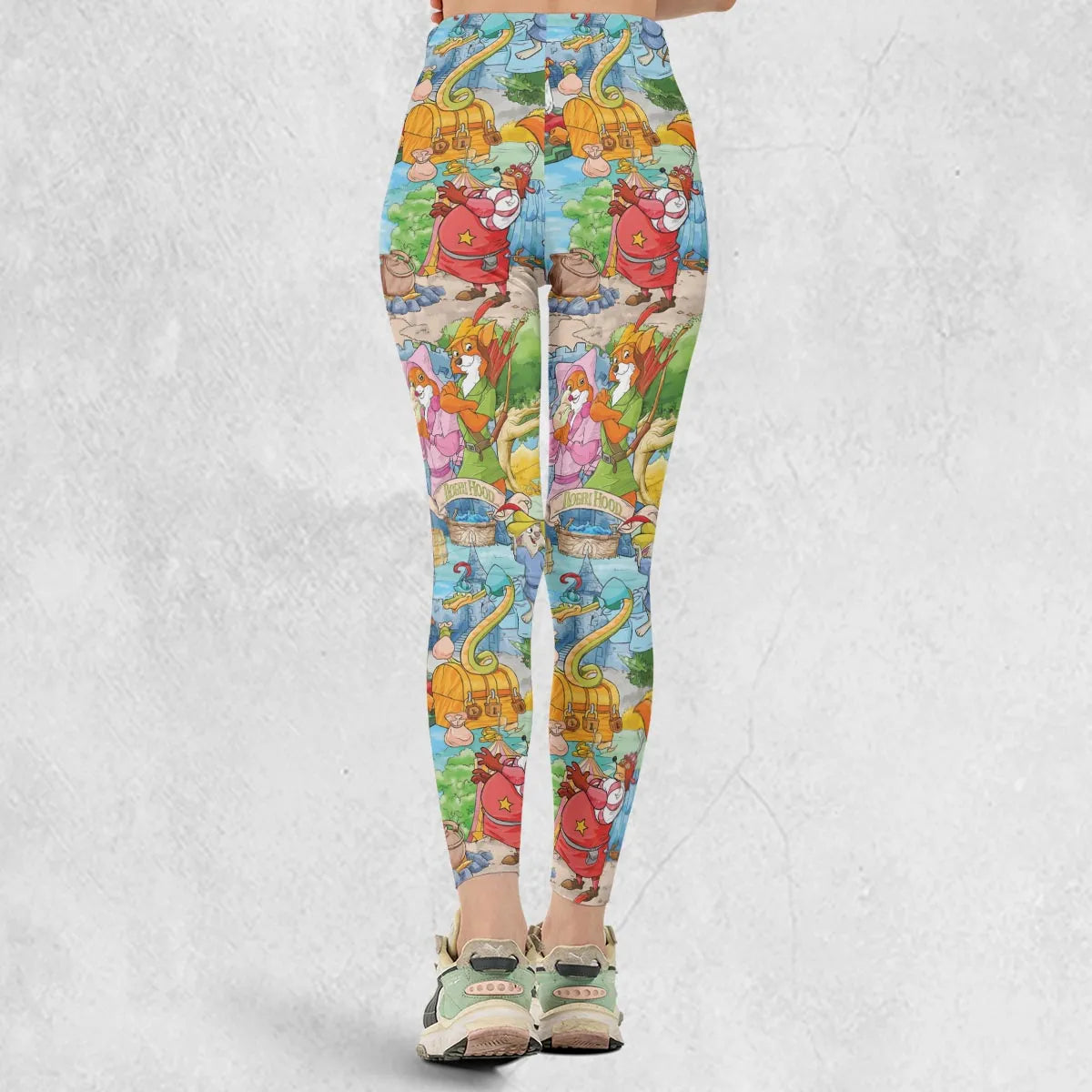 Archer Wood Plaid Robin Hood Legging