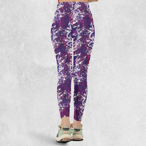 Ghostly Evolution Ghastly Haunter Gengar Pokemon Hawaiian Legging