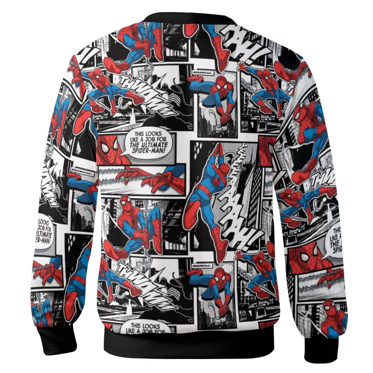 Spider Man Comic Pattern Cardigan