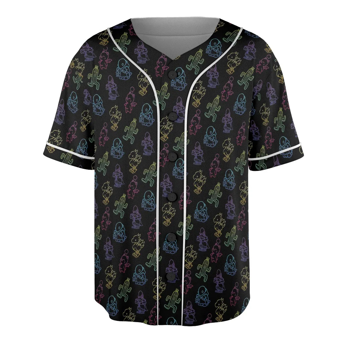From Chocobos To Cactuars Final Fantasy Unisex Baseball Jersey