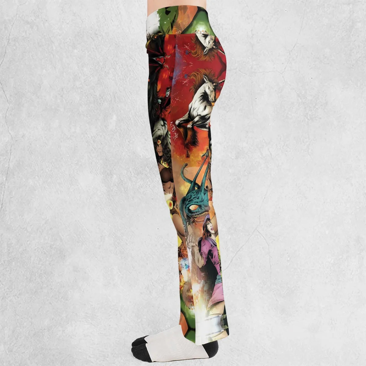 Great Power Dungeons Flare Leggings