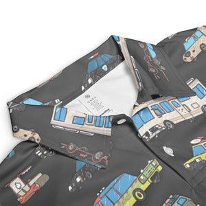 Movie Cars Pattern AOP Men/Women Polo Shirt