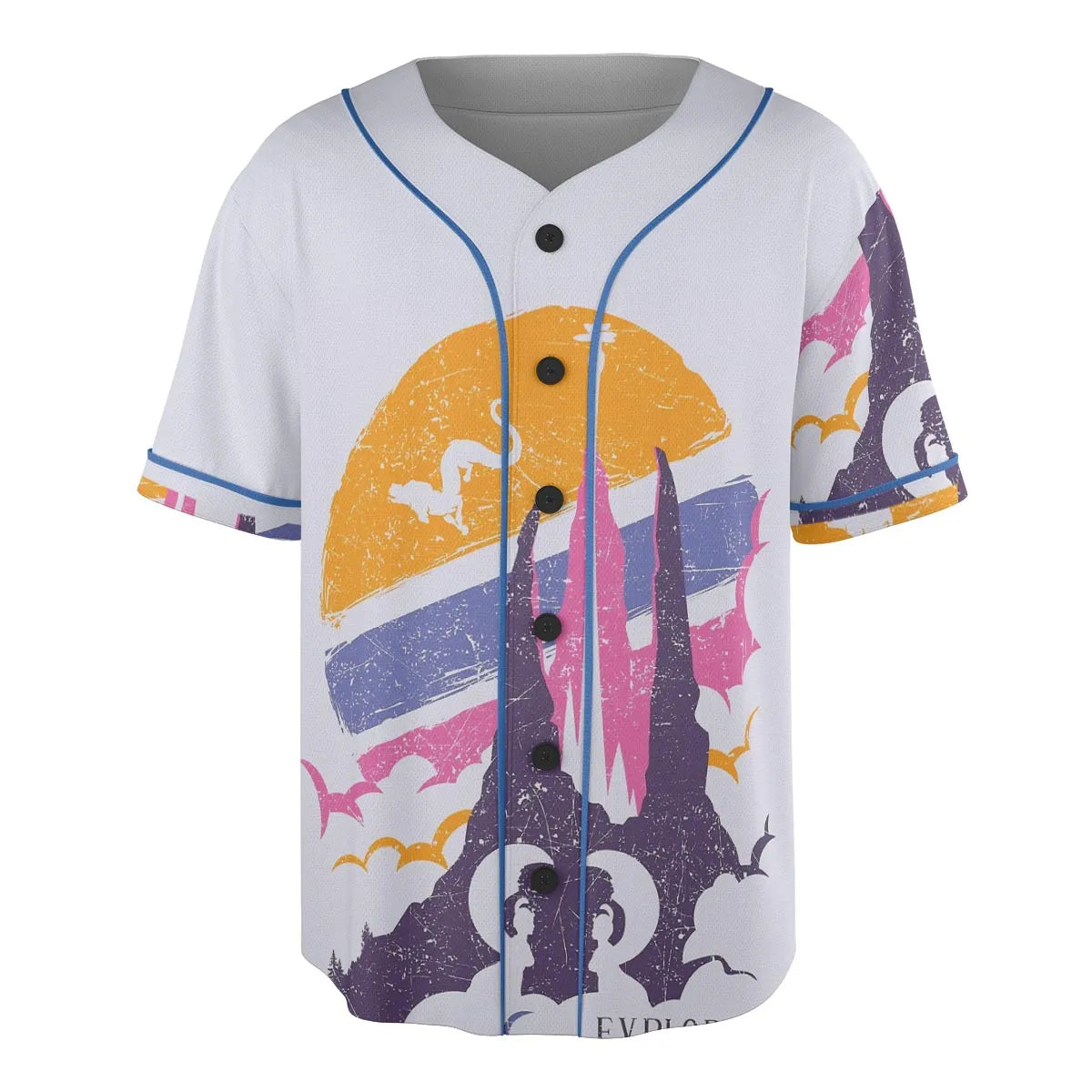 Fantasia Vintage 80s The NeverEnding Story Unisex Baseball Jersey