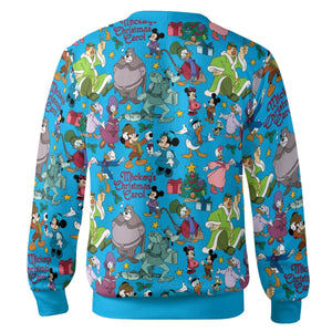 Classic mouse's Chirstmas Carol Cardigan