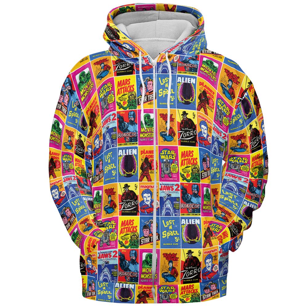 All-over Print Hoodie - MSY3F5KK -  - 3
