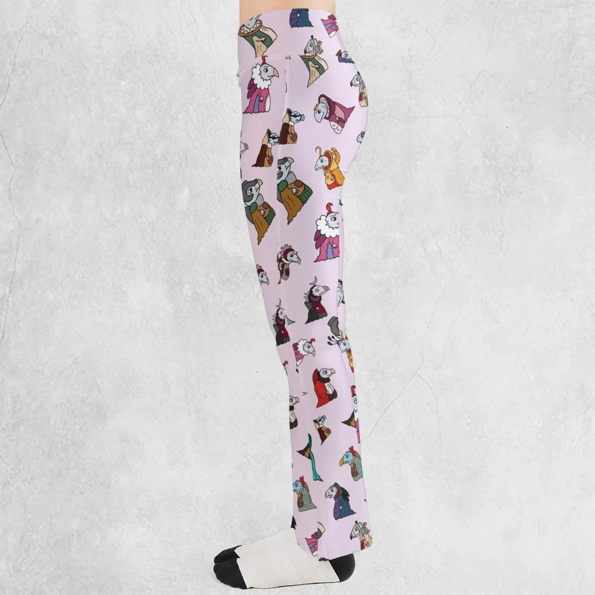 Cute Skeksis The Dark Crystal Flare Leggings