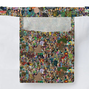 Futurama Characters Large Tote Bag