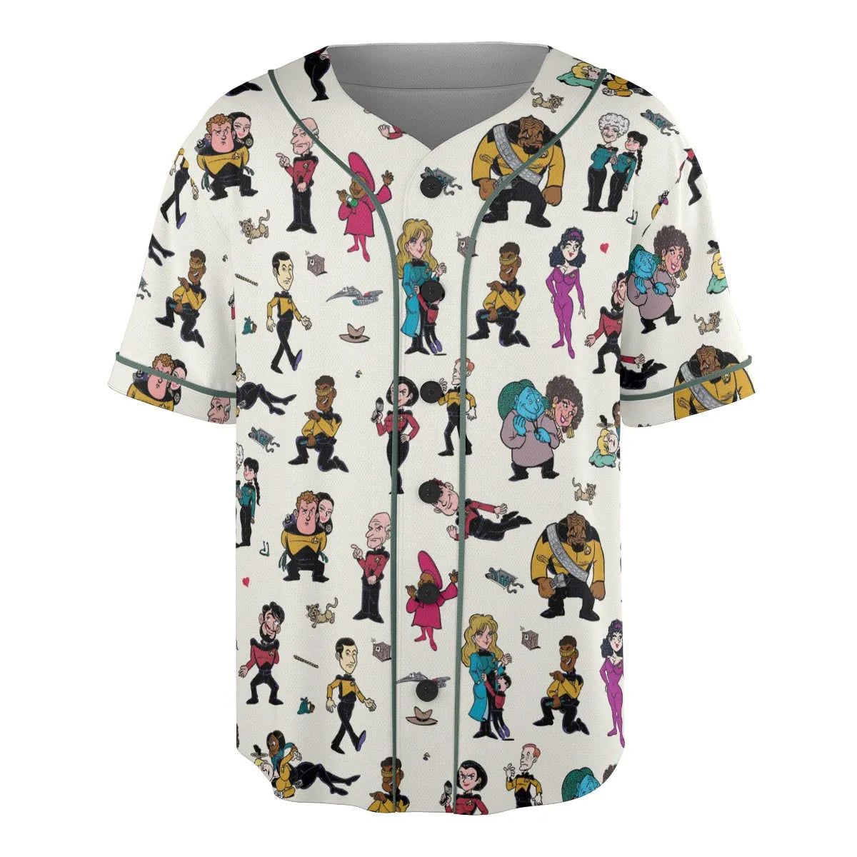 Star Trek TNG Tribute Unisex Baseball Jersey