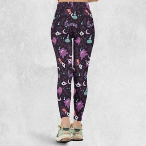Lavender Town Pokemon Pattern Legging