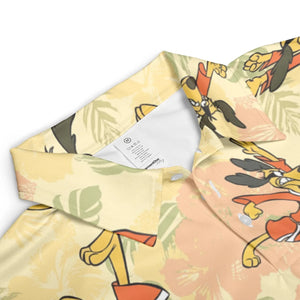 Kung Fu Dog Hong Kong Phooey AOP Men/Women Polo Shirt