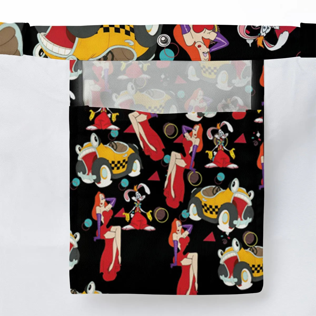 Retro 90s Jessica Rabbit Roger Rabbit Large Tote Bag