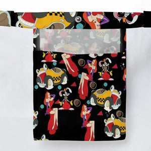 Retro 90s Jessica Rabbit Roger Rabbit Large Tote Bag