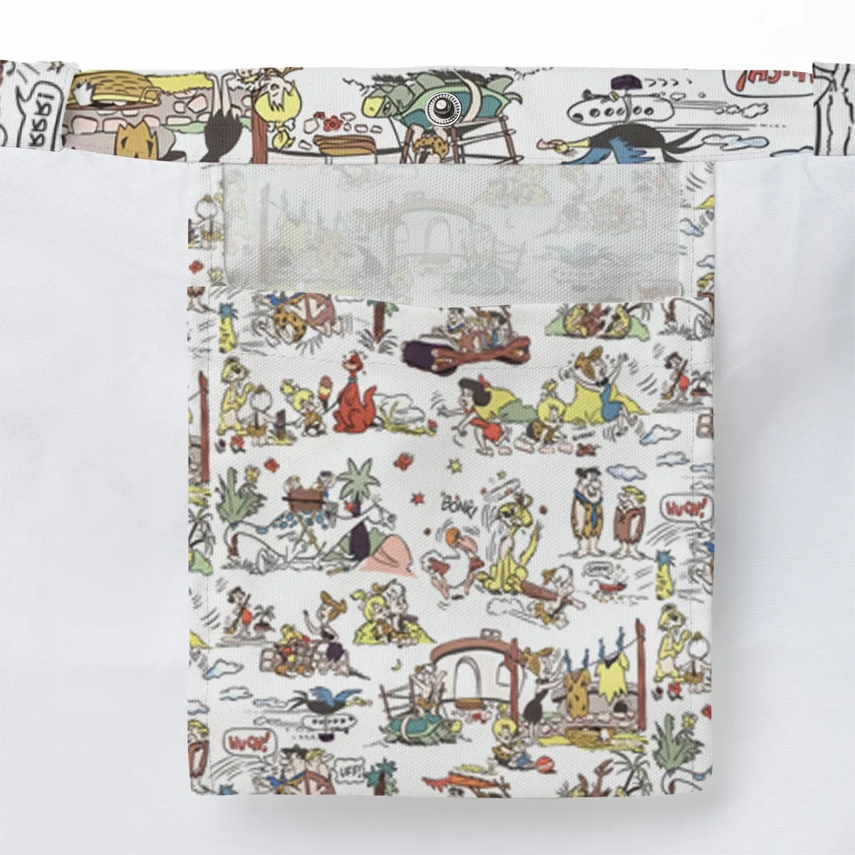 Stone Age Life The Flintstone Large Tote Bag