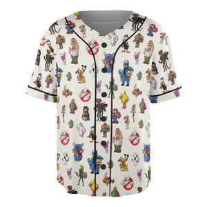 Behind The Face Unisex Baseball Jersey