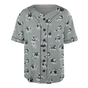 60s Sailors Battle Pattern Unisex Baseball Jersey