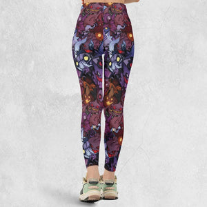 Scaries Poison Pokemon Legging